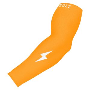 Graduated Compression Premium Arm Sleeve - Neon Orange