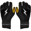 PREMIUM PRO Long Cuff Batting Gloves - BLACK